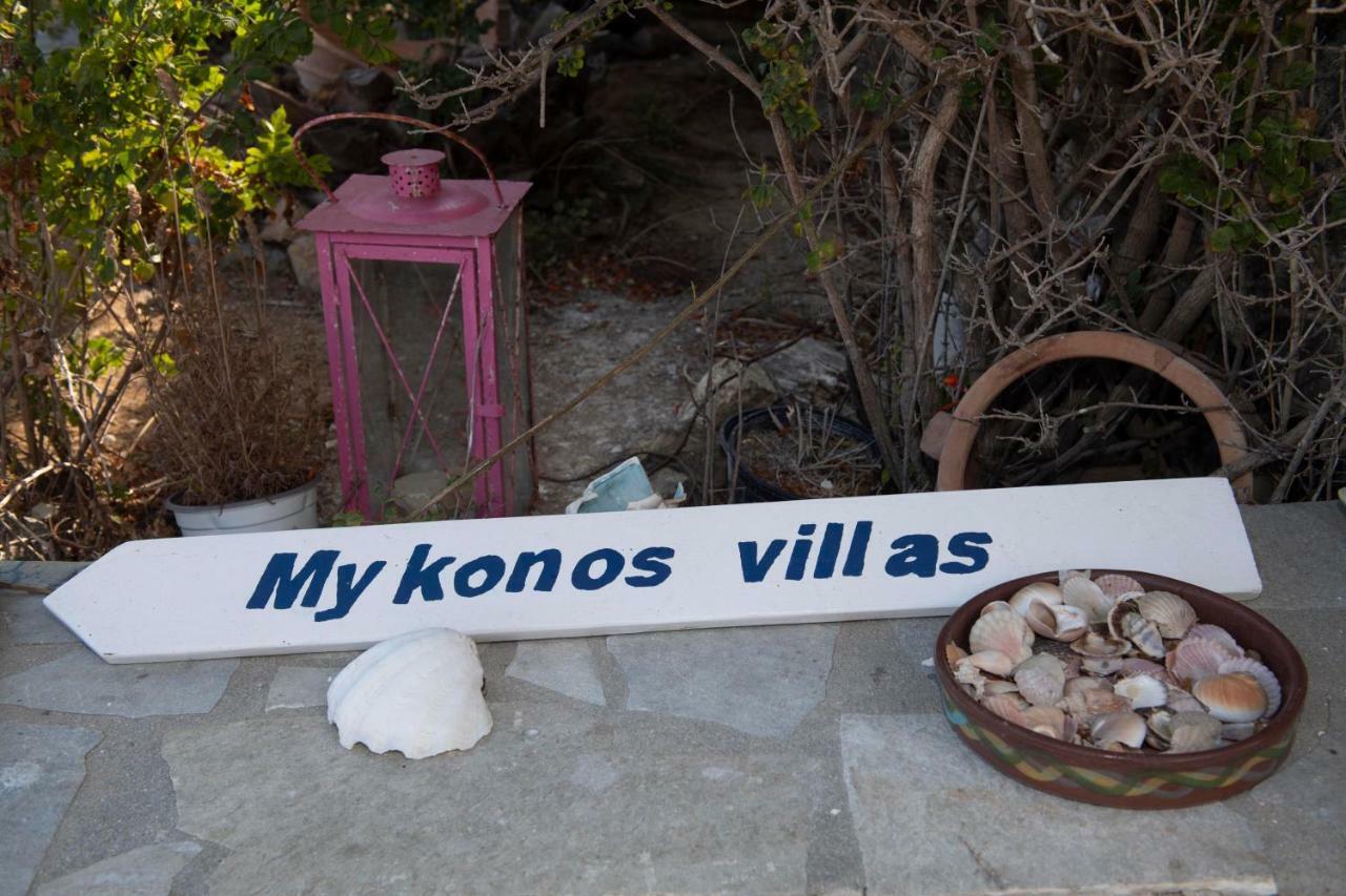Siourdas Mykonos Villas Agios Sostis  Eksteriør bilde