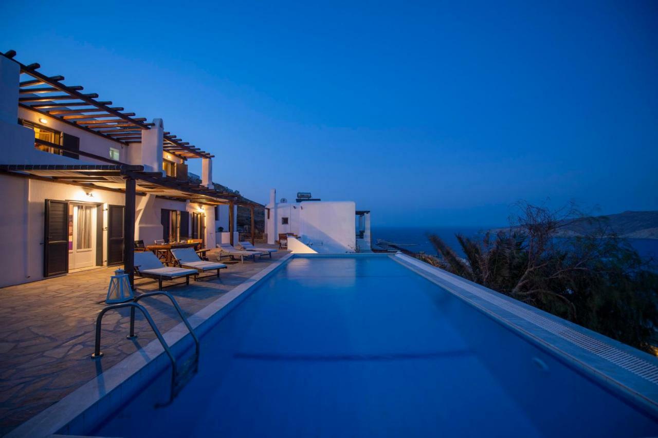 Siourdas Mykonos Villas Agios Sostis  Eksteriør bilde