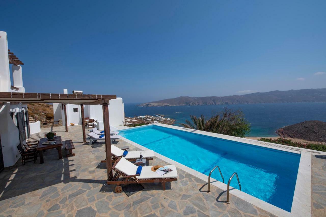 Siourdas Mykonos Villas Agios Sostis  Eksteriør bilde